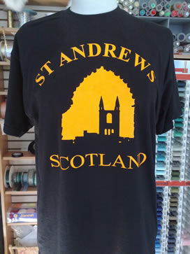 Printed St Andrews T-Shirt